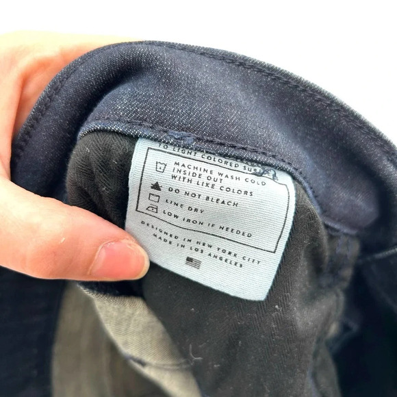 AYR Skinny Dark Wash Whiskered Jeans Denim‎ Size 29 - Picture 8 of 10